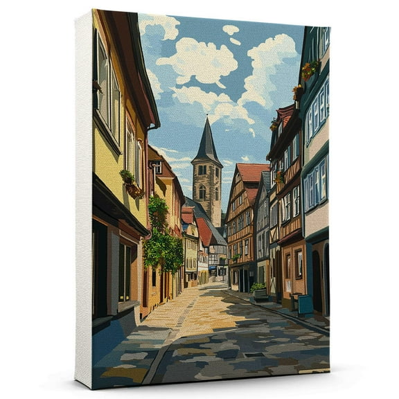 Aalen Canvas Print, Germany Canvas Wall Art, Aalen Decor Travel Canvas, Germany Travel Gift, Housewarming Gift - 99AZ1
