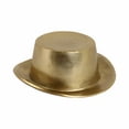 thumbnail image 4 of Figurine Metal and Aluminum Boho Glam Hat Design 8" Gold Metallic Decorative Accent for Home Office Living Room Decor, 4 of 12