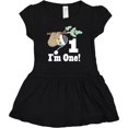 thumbnail image 3 of Inktastic First Birthday Sloth 1 Year Old Girls Baby Dress, 3 of 5