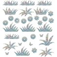 thumbnail image 1 of 28 pegatinas anticolisión con diseño de flores para ventanas, con diseño de hojas y arcoíris, para evitar colisiones de pájaros, calcomanías de plantas, películas de vinilo prismáticas no adhesivas, 1 of 8