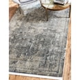 thumbnail image 1 of Unique Loom 3140226 5 ft. 5 in. x 8 ft. La Cabana Baracoa Rectangular Rug, Dark Gray, 1 of 1