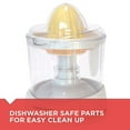 thumbnail image 5 of BLACK+DECKER 32oz Citrus Juicer, Adjustable Pulp Control with Pulp Basket, White, CJ625, 5 of 8