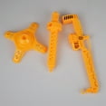 thumbnail image 4 of Milisten 3pcs Construction Cranes Model Plastic Rotate Slewing Crane Toy for Kids Children, 4 of 5