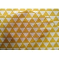 thumbnail image 4 of oneOone Cotton Silk Yellow Fabric Triangle Sewing Craft Projects Fabric Prints By Yard 42 Inch Wide - V7, 4 of 4