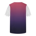 thumbnail image 5 of ICHUANYI Clearance Women Summer Sexy Regular Lace Short Sleeve Women Short Sleeves Top(Red, XL) ICHUANYI WER2023081403275, 5 of 5