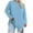 Light Blue, variant on Plus Size Womens Tops Long Sleeve Casual T-Shirts Crewneck Lightweight Pullover Solid Color Fall Spring Clothes (XL, Light Blue)