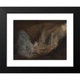thumbnail image 2 of Conrad Martens 14x11 Black Modern Framed Museum Art Print Titled - Stalagmites, Burragalong Cavern (1843), 2 of 5