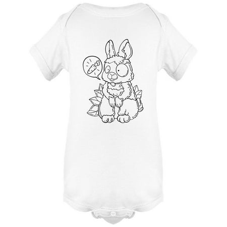 

A Rabbit With Carrots Bodysuit Infant -Image by Shutterstock 6 Months