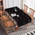 thumbnail image 3 of Tchckioa Halloween Black 60x120 Inch Tablecloth,Waterproof Washable Table Cover for Restaurant, 3 of 6