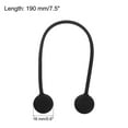 thumbnail image 2 of Magnetic Cable Clips 7.5 Inch x 0.6 Inch Black for Home, Kitchen, Office, 10 Pcs, 2 of 5