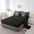 thumbnail image 3 of Erosebridal Wildlife Rabbit Bedding Queen Size,Hippie Bohemian Comforter Sets with Sheets,Lightweight Reversible Bedding Sets Queen Size,Boho Decoration,7 Pieces, 3 of 5