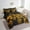 Olive Brown, variant on Erosebridal Navy Rectangle Bedding Sets Twin Size, Futuristic Abstract Comforter Sets with Sheets, Geometry Decor, Reversible