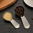 thumbnail image 4 of Sunjoy Tech 15/30ML Coffee Measuring Spoon 304 Stainless Steel Precise Scale Short Handle Food Grade Milk Powder Liquid Seasoning Measurement Scoop Kitchen Gadgets, 4 of 8