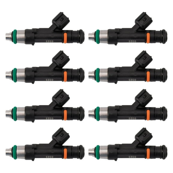 TRQ Fuel Injector Set Fits 2004 Ford F-150 FIA63040