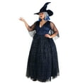 thumbnail image 1 of Plus Size Women's Moonbeam Witch Costume, 1 of 7