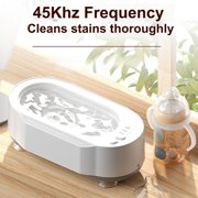 Ultrasonic Cleaner Machine, Portable Professional Ultrasonic Cleaner for Jewelry, Eyeglasses, Rings, Coins, Denture, Utensils, Chain