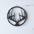 thumbnail image 5 of Lodge Enamel 8" Antler Trivet, Midnight Chrome, 5 of 5