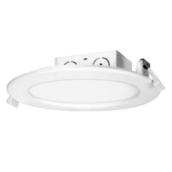Satco 39059 - 11.6 watt LED Direct Wire Downlight Edge-lit 5-6 inch 5000K 120 volt Dimmab LED Recessed Can Retrofit Kit with 5 6 Inch Recessed Housing