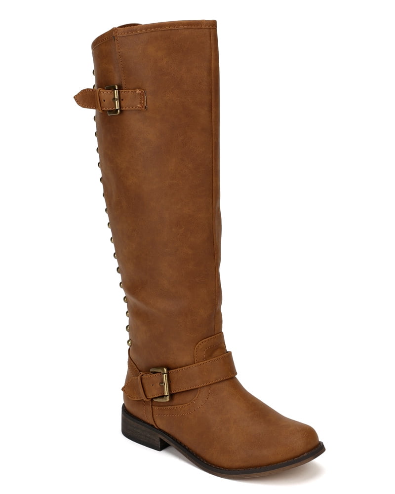Breckelles studded deals boots