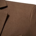 thumbnail image 4 of Honeeladyy Mens Wedding Blazer Suit Jacket One Button Dress Suit for Dinner,Prom,Party Coffee M, 4 of 9