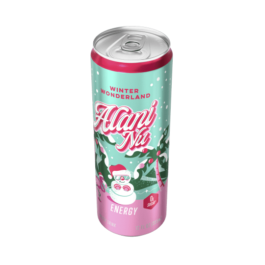 Alani Nu Sugar Free Energy Drink, Winter Wonderland, 12 fl oz, Can, 200mg Caffeine