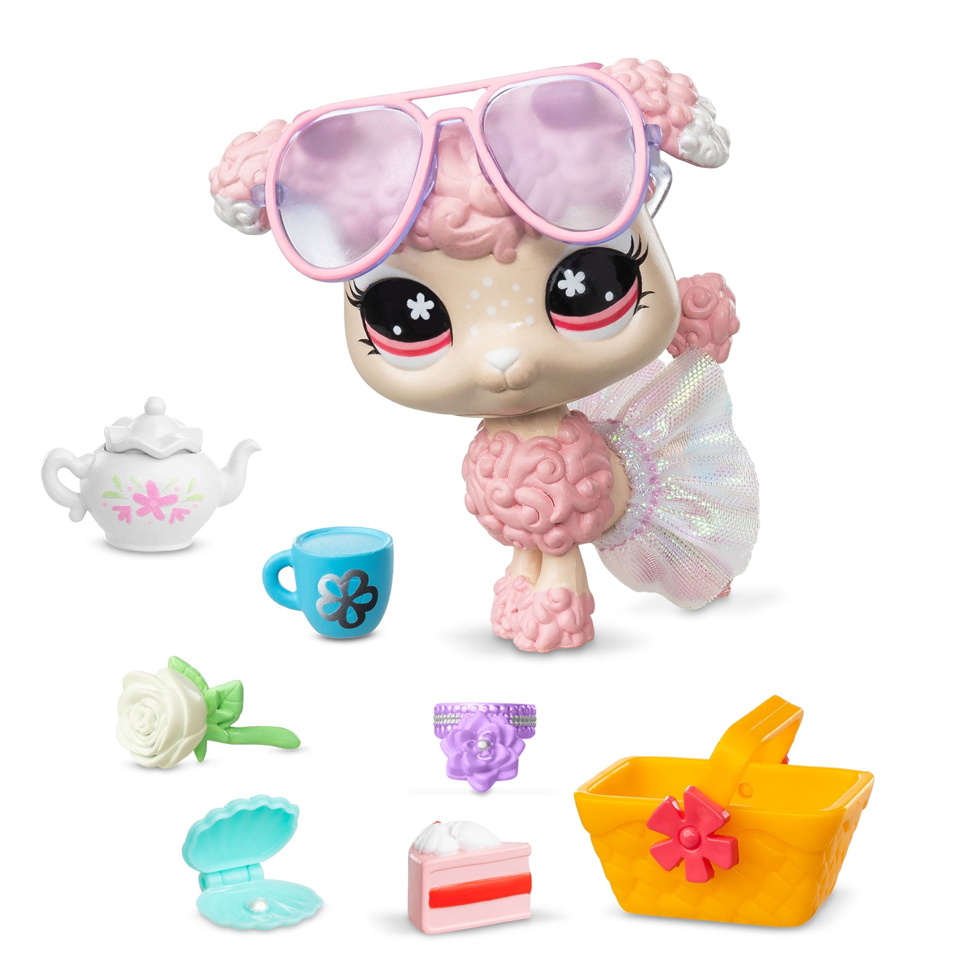 Littlest Pet Shop Series 5 Poodle Figure