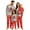 Buffalo Plaid Tree, variant on Onlypjs Family Christmas Pajamas Matching Sets for Men, Women and Couples – Holiday Xmas PJs with Festive Gray Tops and Red Letter Print Bottoms