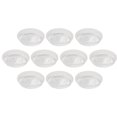 thumbnail image 3 of 10× Transparent Plastic Round Plant Flower Pot Base Saucer Plate Tray Garden, 3 of 9