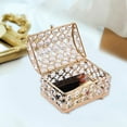 thumbnail image 1 of Caja de joyería de cristal, caja organizadora de baratijas, caja decorativa, caja de almacenamiento de joyería portátil, caja de recuerdos con cubiert S, 1 of 8