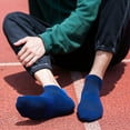 thumbnail image 4 of B&Q Mens Athletic Cotton No Show Low Cut Ankle Breathable Casual Socks with Cushioned Tab for Sports Running Jogging Cycling, 4 of 4