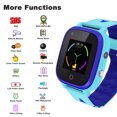 thumbnail image 6 of Shanna Kids Smart Watch 4G GPS Wifi Waterproof Phone Wrist Watch Video Call Andriod iOS, Blue, 6 of 12