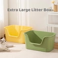 thumbnail image 2 of Caja de arena para gatos TownTime, extra grande, lados altos, 25,27 de largo x 17,83 de ancho x 13,11 de alto, 2 of 7