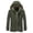 22 Army Green, variant on Mens Winter Coat Thicken Warm Parka Jacket Snow Ski Jacket Waterproof Windproof Military Coats with Removable Hood
