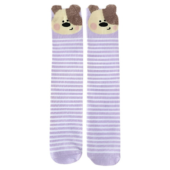 TELOLY Kids Socks,Delicate Touch Kids Socks 10-12 Years Old,Non-Fade Crazy Socks for Kids,Style1