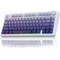 thumbnail image 1 of AULA F75 Pro Wireless Mechanical Keyboard,75% Hot Swappable Custom Keyboard with Knob,RGB Backlit,Pre-lubed Reaper Switches,Side Printed PBT Keycaps,2.4GHz/USB-C/BT5.0 Mechanical Gaming Keyboards, 1 of 9