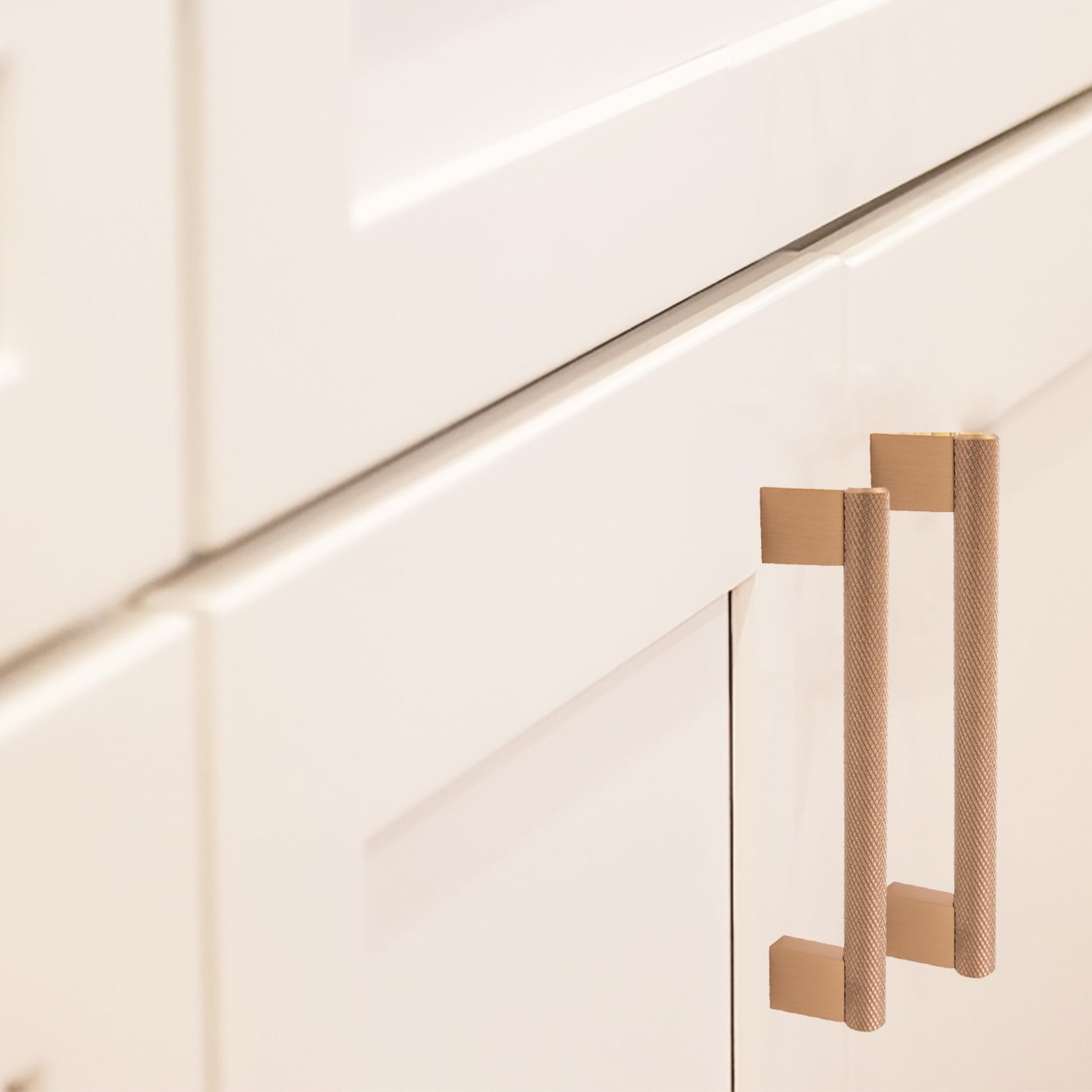 Design House 189472-SG Porter Cabinet and Drawer Pull, 5-Inch (128mm) Center to Center, Satin Gold, 5-Pack