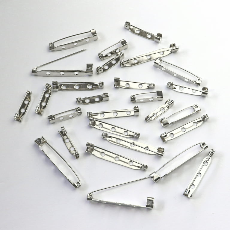 Decorative Metal Brooch Back Bar Locking Pins for Garment - China Back Bar  Pin and Brooch Back Bar Pin price