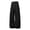 Black, variant on Mens Pants Y2K Loose Fit Party Pants with Pockets Casual Lightweight Drawstring Pants for Weekend Outing