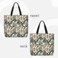 thumbnail image 2 of Pofeuu Palm Trees and Tropical Print Tote Bag for Women,Hobo HandBags with Zipper,Large Capacity Casual Shoulder Handbags with Inner Pockets, 2 of 7