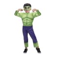 thumbnail image 1 of MARVEL’S HULK TODDLER COSTUME - Muscle Chest Jumpsuit with Fabric Mask, 1 of 3