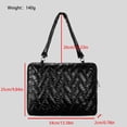 thumbnail image 5 of Zeiwohndc Single Strap Tablet Bag Padded Compartment For 12Inch Screens Tear Resistant, 5 of 6