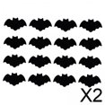 thumbnail image 1 of 2 Posavasos De Halloween, Almohadillas De Fieltro, Tapete Protector De Mesa Para Tazas De Oficina, Cocina, 15x9 Cm, 1 of 8