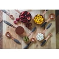 thumbnail image 7 of Akurn 10-Piece Measuring Cup and Spoon Set, Includes 5 Measuring Cups and 5 Measuring Spoons, Copper-Plated Stainless Steel Measuring Cups and Spoons with Gray Non-Slip Silicone Grips, Dishwasher Safe, 7 of 7