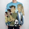 thumbnail image 4 of Wild Kratts Unisex Sweater Long Sleeve Fall Casual Crewneck Tops Pullover Active Streetwear Fashion Sweatshirt XL, 4 of 6