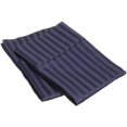 thumbnail image 1 of 400 Thread Count Egyptian Cotton Standard Pillowcase Set Stripe  Navy Blue, 1 of 1