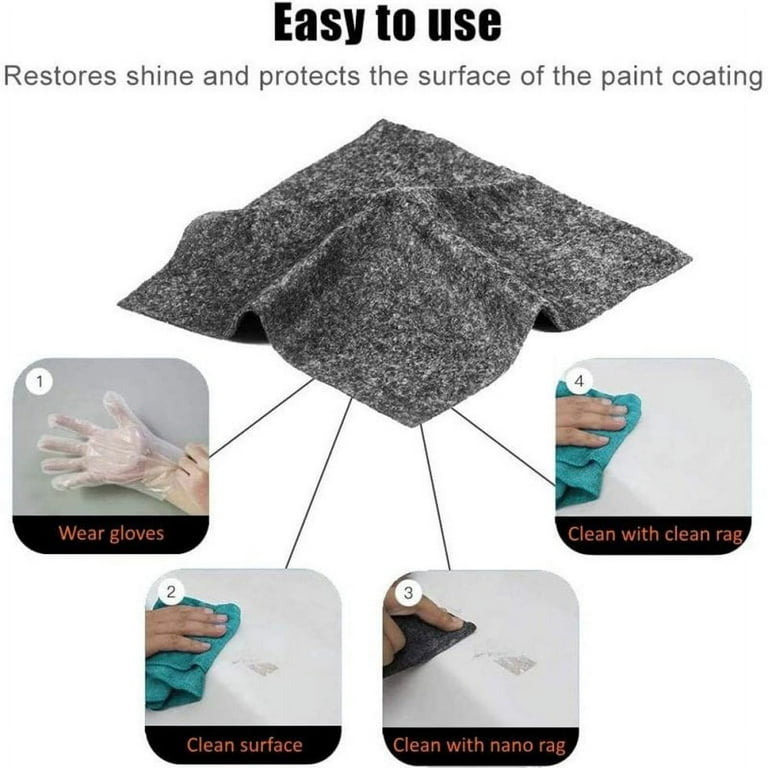 Buy Multipurpose Car Scratch Remover - Car Scratch Remover Cloth, Magic  Scratch Remover for Cars, Car Scratch Remover with Auto Scratch Remover  Clear Instructions and Gloves for Car Scratch Removal Online at