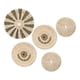 thumbnail image 1 of Cestas de Decoración de Pared Unique Bargains Conjunto Bohemias de Paja 5 Piezas, 1 of 7