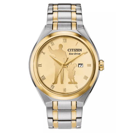 Disney Walt Mickey Mouse ''Partners'' Statue Watch Citizen New With Tag