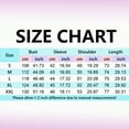 thumbnail image 3 of Godom Womens 3/4 Sleeve Button Down Shirts Cotton Linen Tops V Neck Casual Loose Fit Blouses, 3 of 7