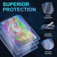 thumbnail image 4 of Fundas para tarjetas Btlwpy 1000 transparentes para tarjetas coleccionables con funda, 4 of 6